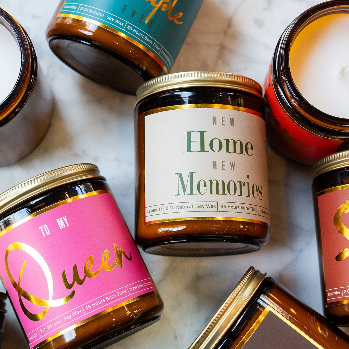 New Home Candle