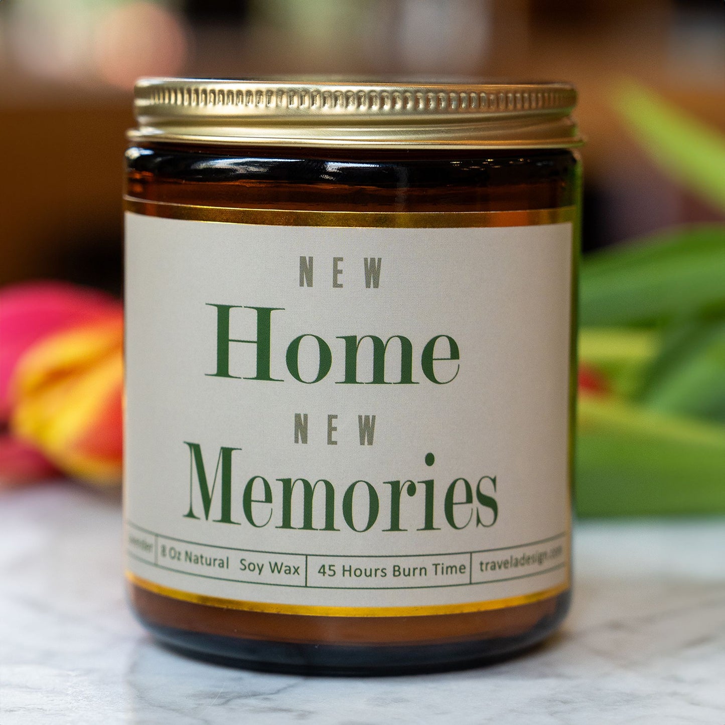 New Home Candle